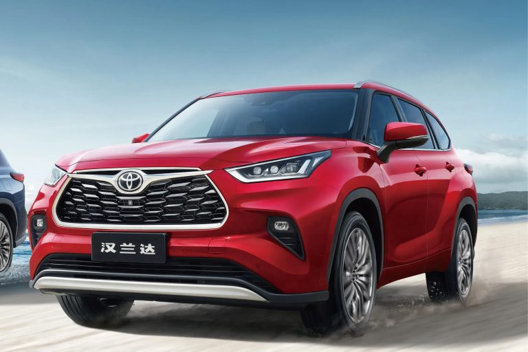 Toyota Highlander – a 7 Seat Midsize SUV  189HP, 4WD, a New Energy Vehicle From China